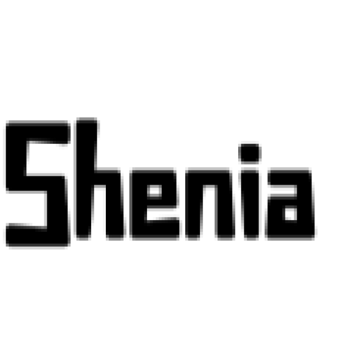 Shenia Font Preview