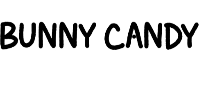 Bunny Candy Font Preview