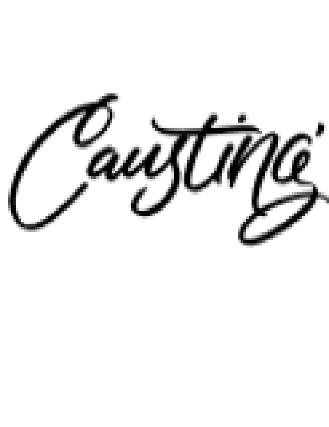 Causting Font Preview