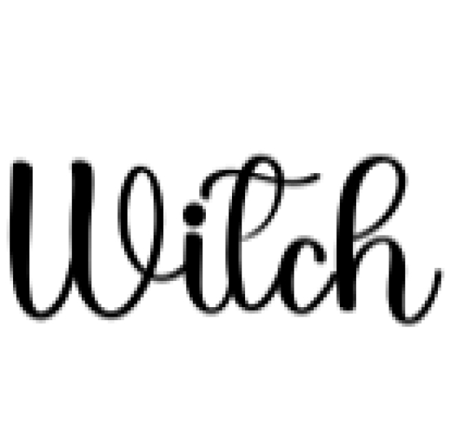 Witch Font Preview
