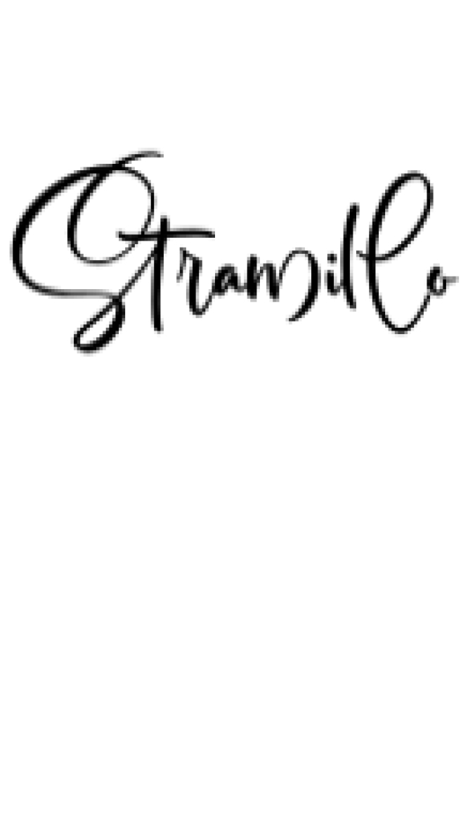 Stramillo Font Preview