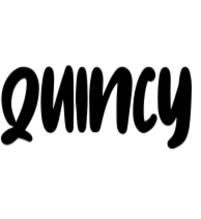 Quincy Font Preview