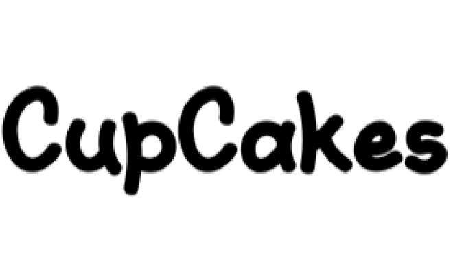 Cupcakes Font Preview