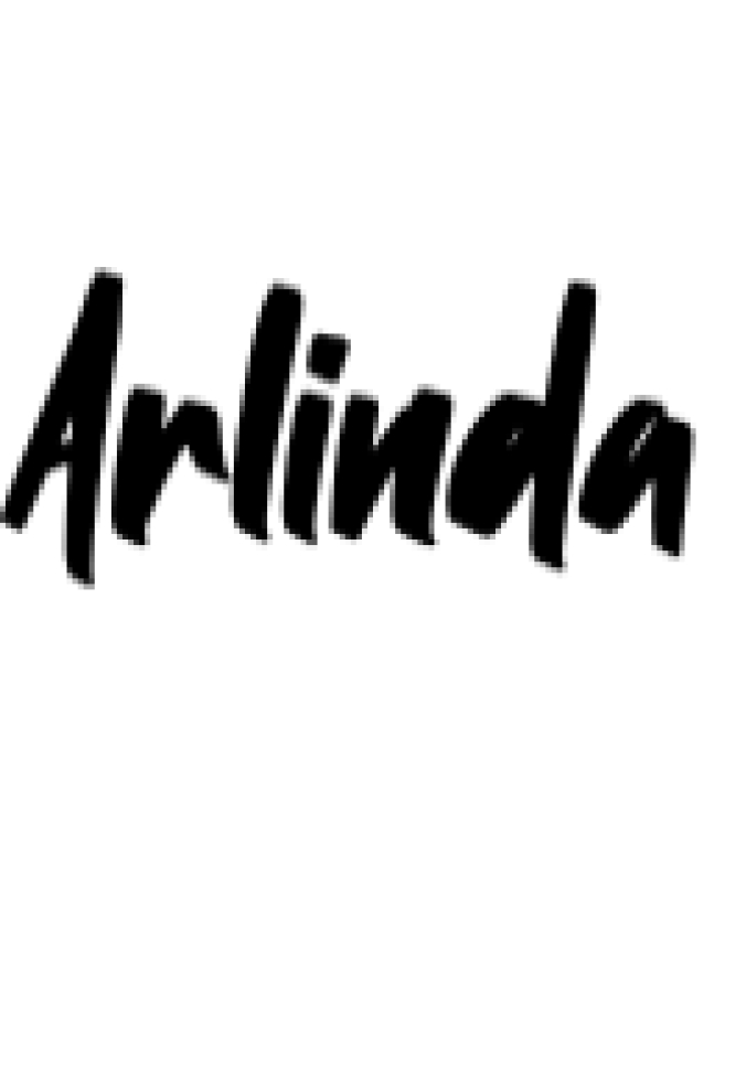 Arlinda Font Preview