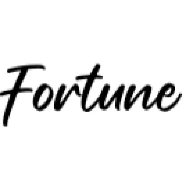 Fortune Font Preview