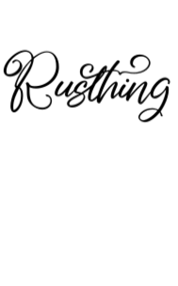 Rusthing Font Preview