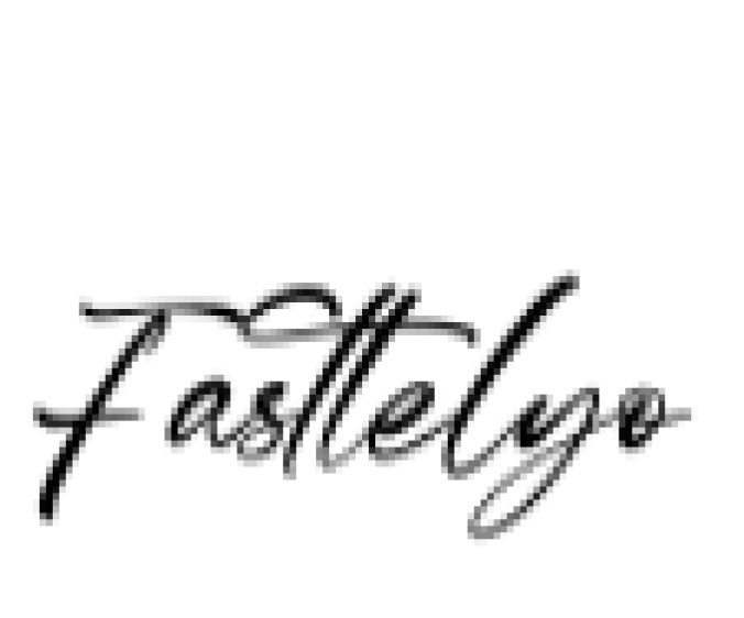 Fasttelyo Font Preview