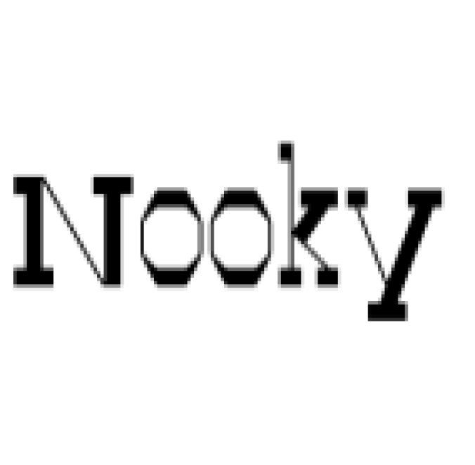 Nooky Font Preview