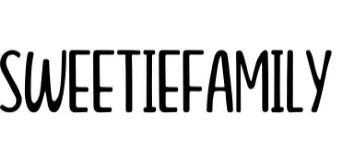 Sweetie Family Font Preview