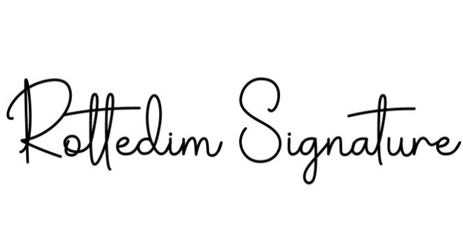 Rottedim Signature Font Preview