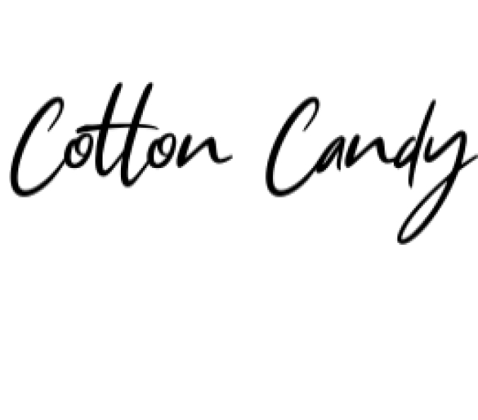 Cotton Candy Font Preview