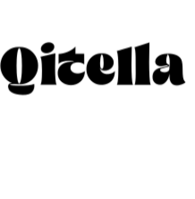 Qitella Font Preview