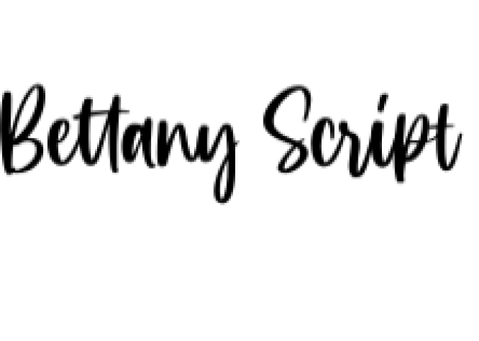 Bettany Script Font Preview