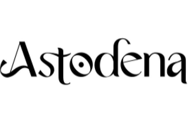 Astodena Font Preview