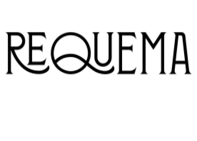 Requema Font Preview