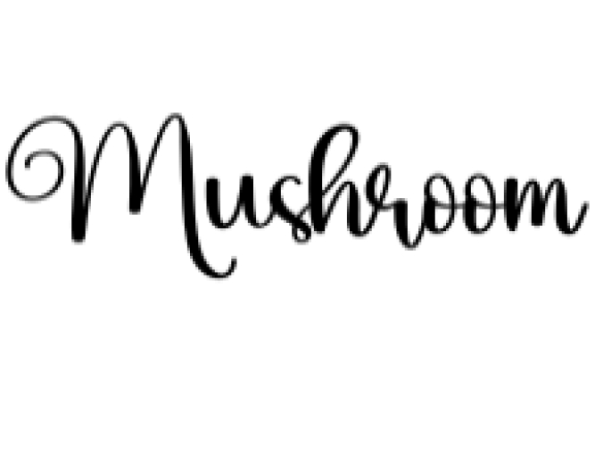 Mushroom Font Preview