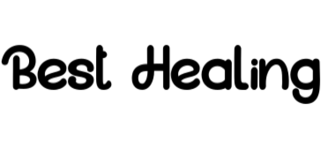 Best Healing Font Preview