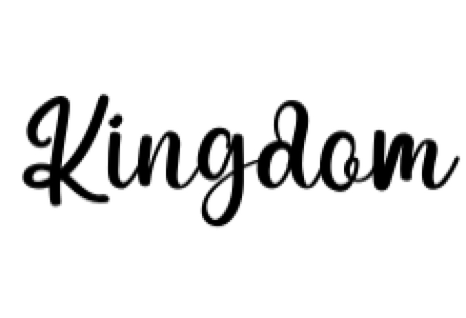 Kingdom Font Preview