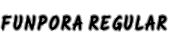 Funpora Font Preview