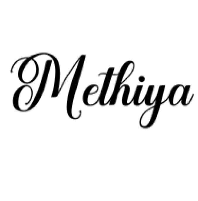 Methiya Font Preview