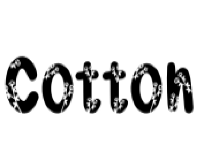 Cotton Font Preview