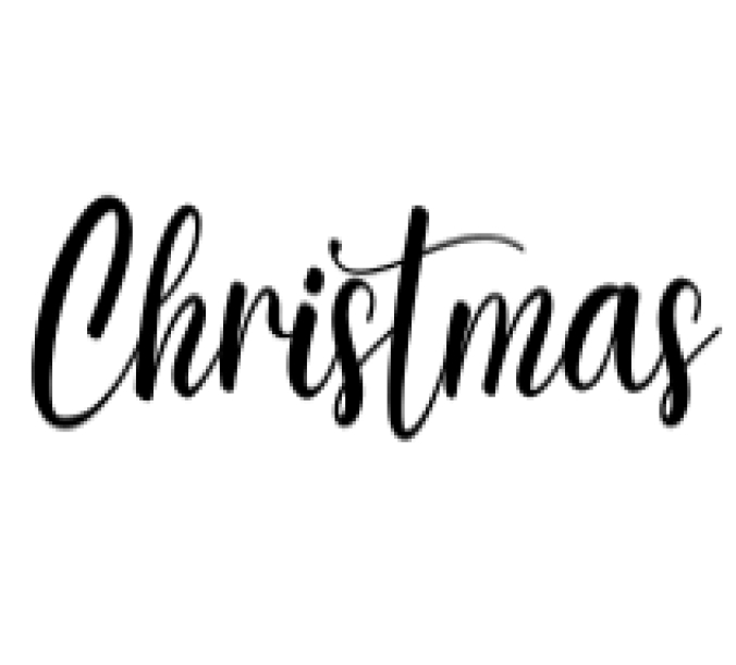 Christmas Font Preview