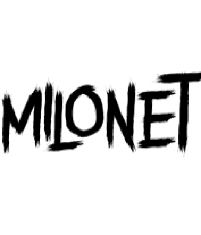 Milonet Font Preview