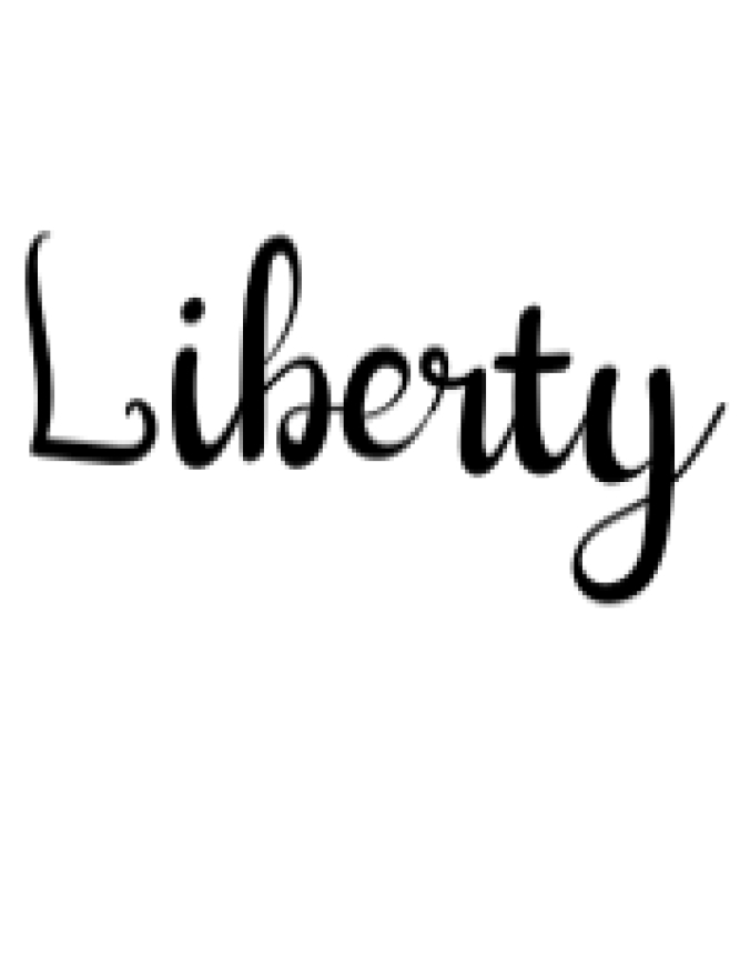 Liberty Font Preview