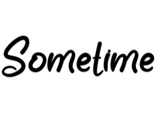 Sometime Font Preview