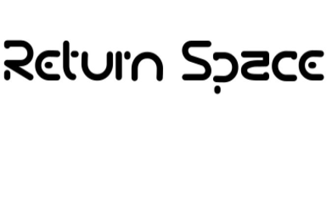 Return Space Font Preview
