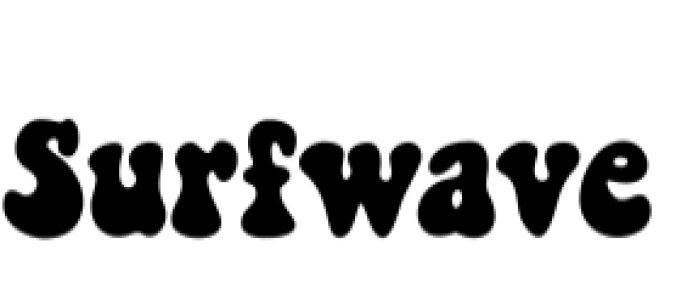 Surfwave Font Preview