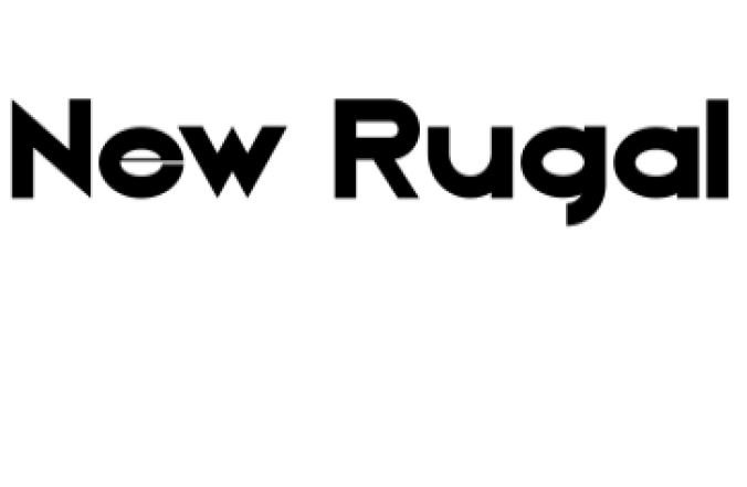 New Rugal Font Preview