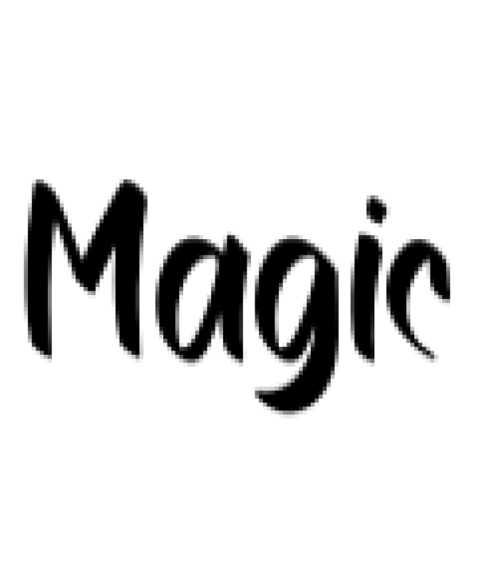 Magic Font Preview