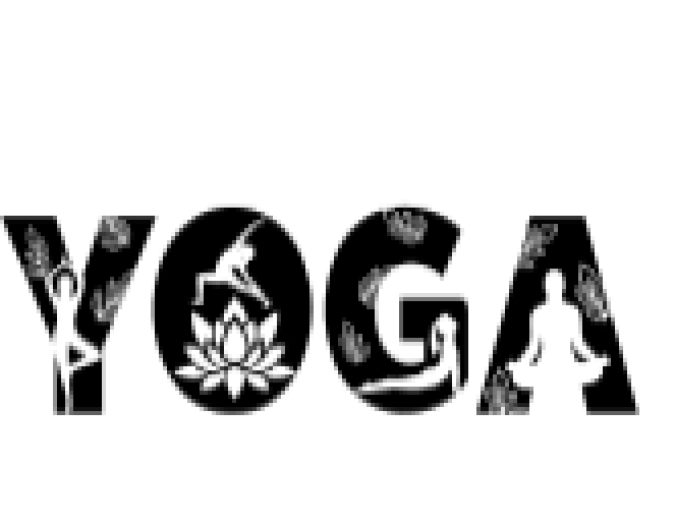 Yoga Font Preview