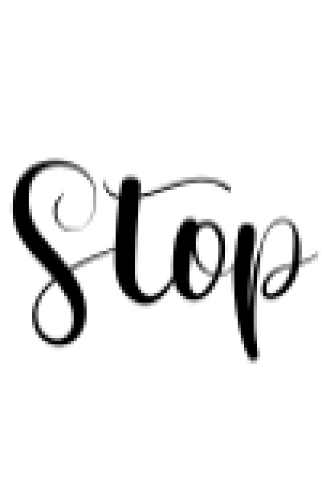 Stop Font Preview