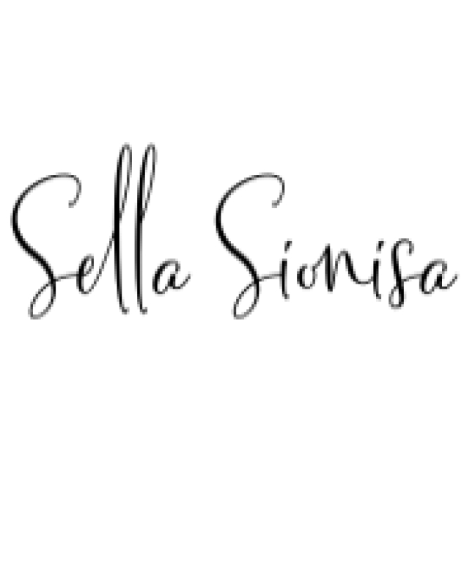 Sella Sionisa Font Preview