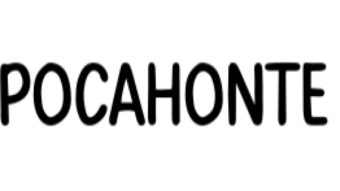 Pocahonte Font Preview