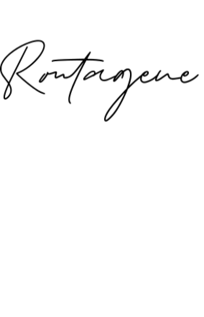 Rontagene Font Preview