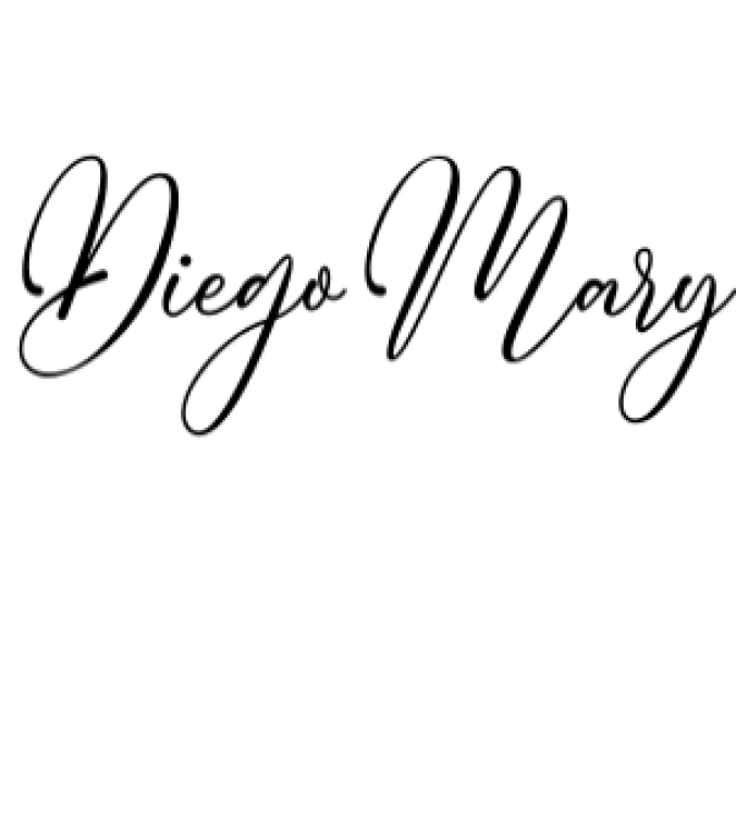 Diego Mary Font Preview