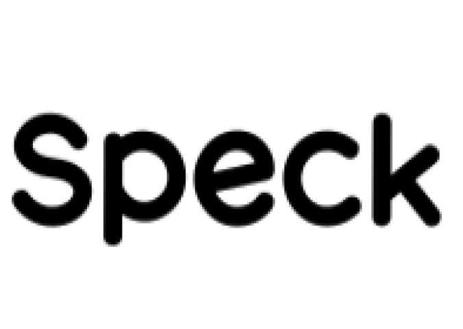 Speck Font Preview