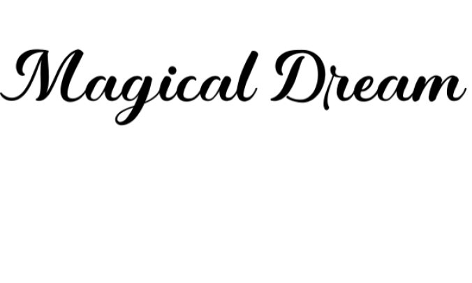 Magical Dream Font Preview