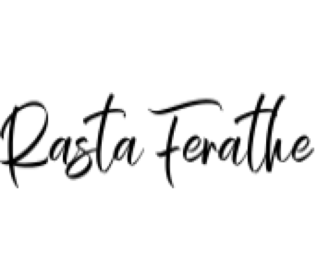 Rasta Farathe Font Preview
