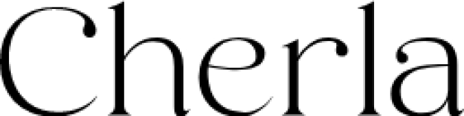 Cherla Font Preview