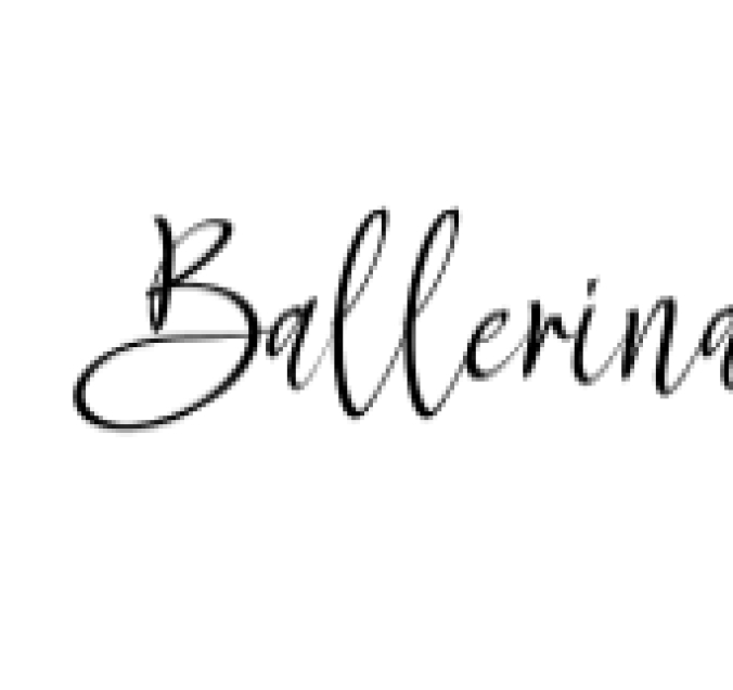 Ballerina Font Preview