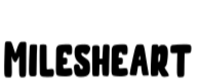 Milesheart Font Preview