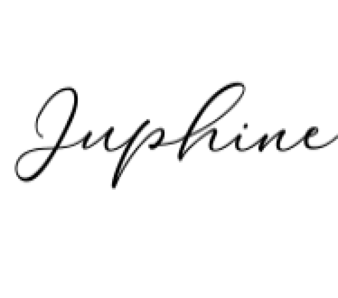 Juphine Font Preview
