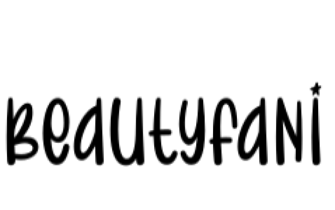 Beautyfani Font Preview