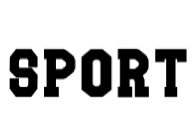 Sport Font Preview