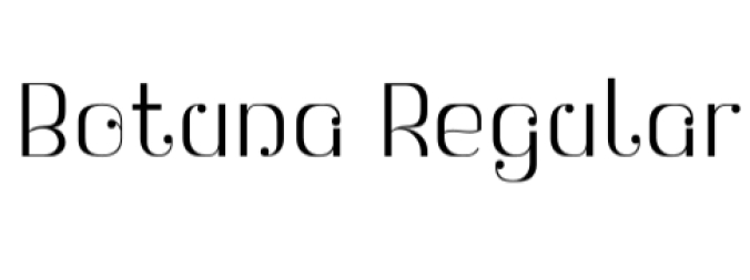 Botuna Font Preview