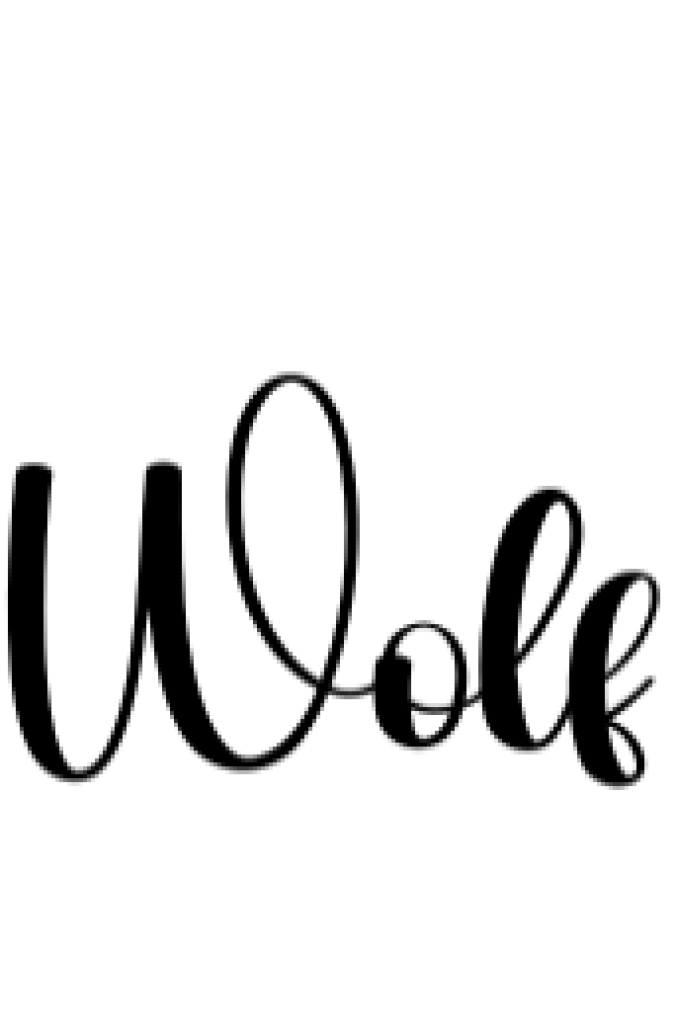 Wolf Font Preview
